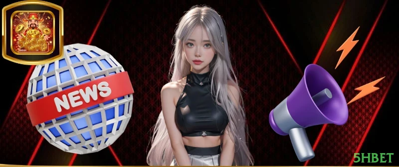 Imagem promocional do login da 5hbet